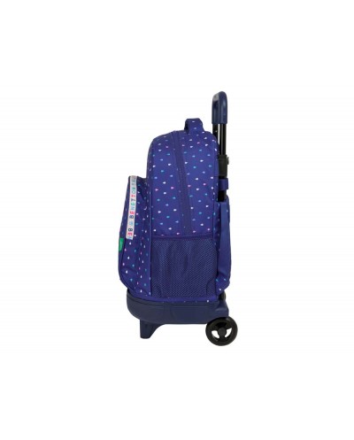 Mochila safta grande con ruedas compact extraible benetton drop 450x330x220 mm
