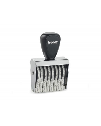 Numerador trodat entintaje manual con 8 bandas 5 mm