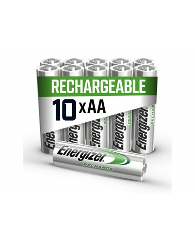 Pila energizer recargable power plus aa blister de 10 unidades