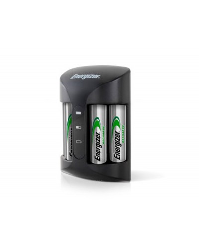 Cargador de pilas recargables energizer pro incluye 4 pilas aa 2000 mah