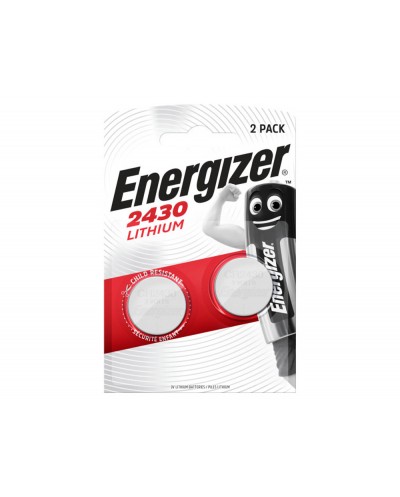 Pila energizer litio boton 2430 blister de 2 unidades