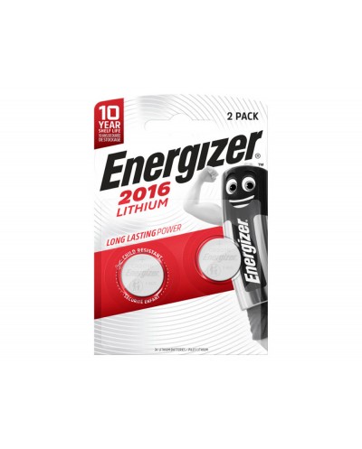 Pila energizer litio boton 2016 blister de 2 unidades