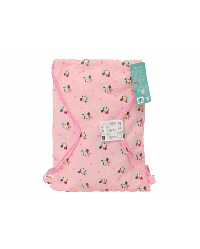 Saco plano junior safta minnie mouse baby 340x260x10 mm