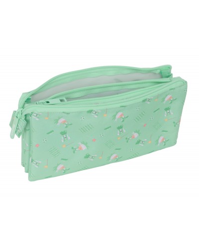 Bolso escolar portatodo safta triple real betis balompie preescolar 120x220x30 mm