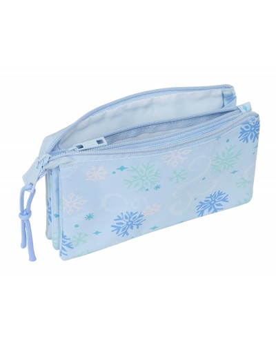 Bolso escolar portatodo safta triple frozen 120x220x30 mm