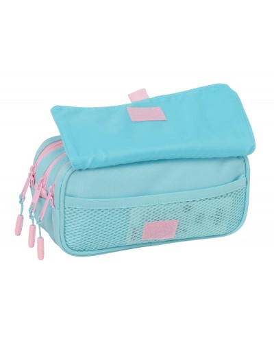 Bolso escolar portatodo safta triple big munich sky 100x215x80 mm