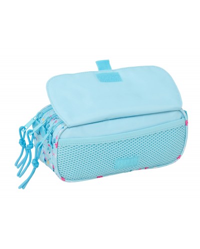 Bolso escolar portatodo safta triple big blackfit8 petalos 100x215x80 mm