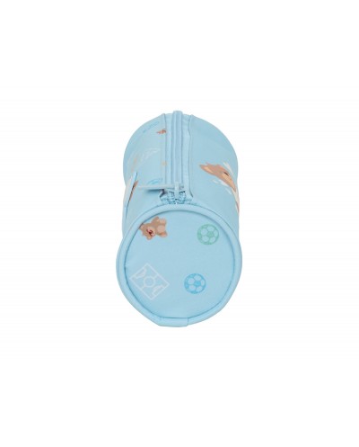 Bolso escolar portatodo safta redondo real madrid azul 70x220x70 mm