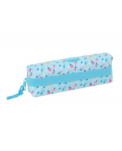 Bolso escolar portatodo safta rectangular con goma elastica 22 cm blackfit8 petalos 40x220x70 mm