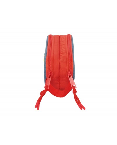 Bolso escolar portatodo safta doble super mario 80x210x60 mm