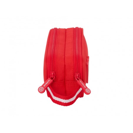 Bolso escolar portatodo safta doble sevilla fc 80x210x60 mm