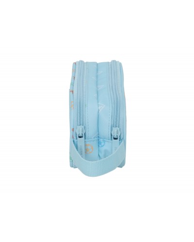 Bolso escolar portatodo safta doble real madrid azul 80x210x60 mm