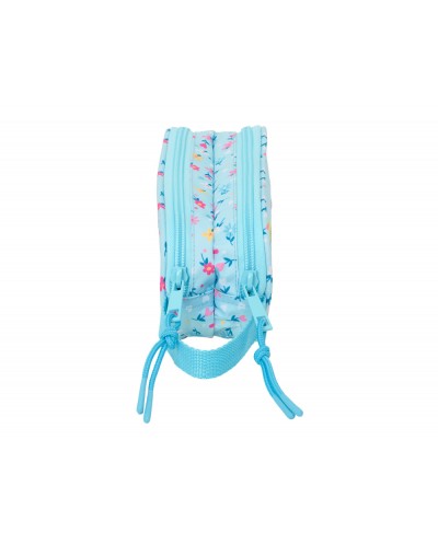 Bolso escolar portatodo safta doble blackfit8 petalos 80x210x60 mm
