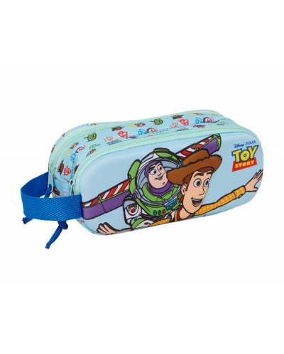 Bolso escolar portatodo safta doble 3d toy story 80x210x60 mm