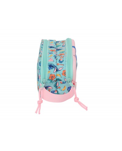 Bolso escolar portatodo safta doble 3d stitch 80x210x60 mm