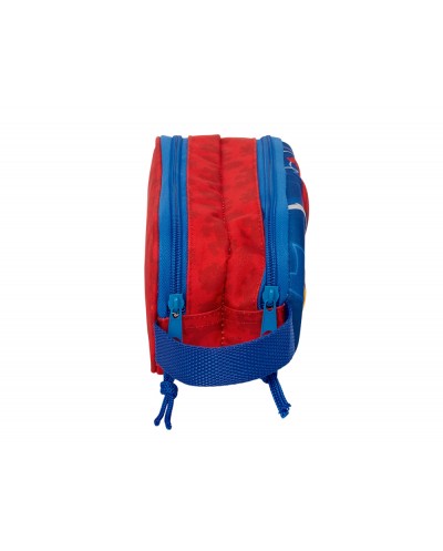 Bolso escolar portatodo safta doble 3d spiderman 80x210x60 mm