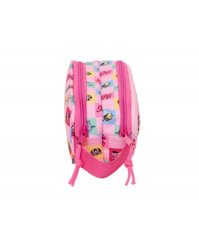 Bolso escolar portatodo safta doble 3d minnie moue 80x210x60 mm