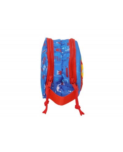 Bolso escolar portatodo safta doble 3d iron man 80x210x60 mm