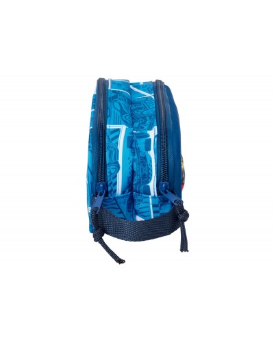 Bolso escolar portatodo safta doble 3d hot wheels 80x210x60 mm