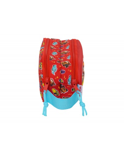 Bolso escolar portatodo safta doble 3d cars 80x210x60 mm