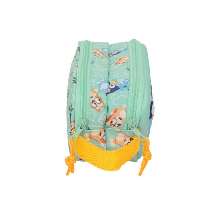 Bolso escolar portatodo safta doble 3d bluey 80x210x60 mm