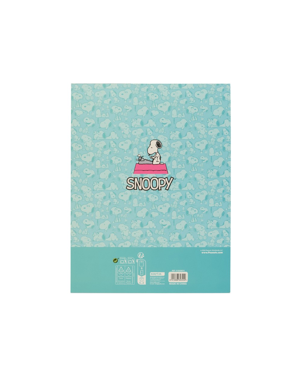 Planing semanal safta snoopy stationery 255x190 mm