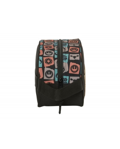 Neceser con asa adaptable a carro safta mandalorian grogu 150x260x120 mm