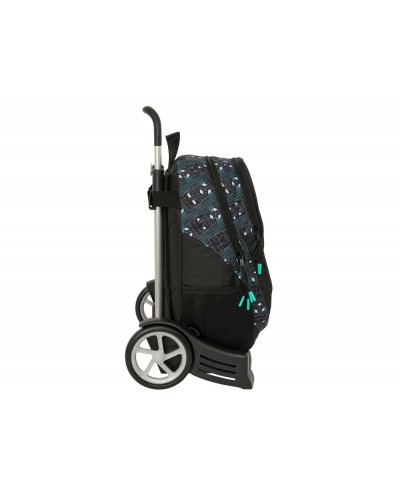Mochila safta 665 con carro evolution minecraft screen 440x320x160 mm