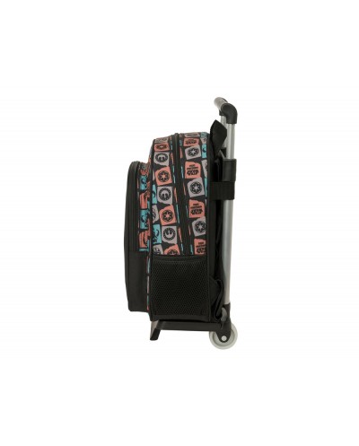 Mochila safta 524 con carro 705 mandalorian grogu 330x270x100 mm