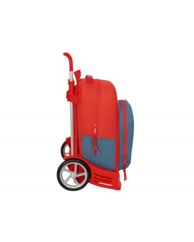 Mochila safta 305 con carro evolution super mario 420x320x150 mm