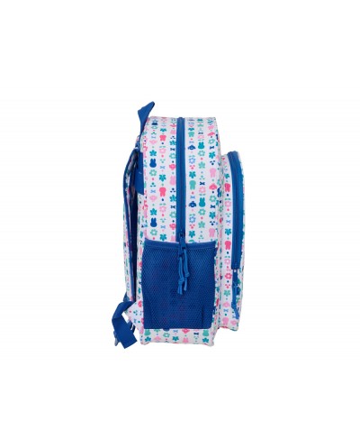 Mochila junior adaptable a carro safta miffy bunny 380x320x120 mm