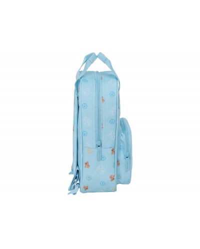 Mochila infantil con asas safta real madrid azul 280x200x80 mm