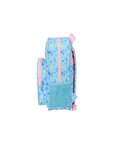 Mochila infantil adaptable a carro safta stitch waves 340x260x110 mm