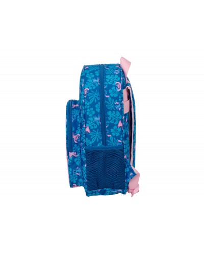 Mochila infantil adaptable a carro safta stitch lilo 340x260x110 mm