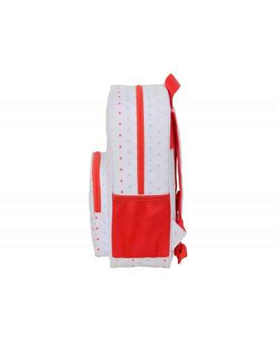 Mochila infantil adaptable a carro safta sevilla fc preescolar 340x260x110 mm