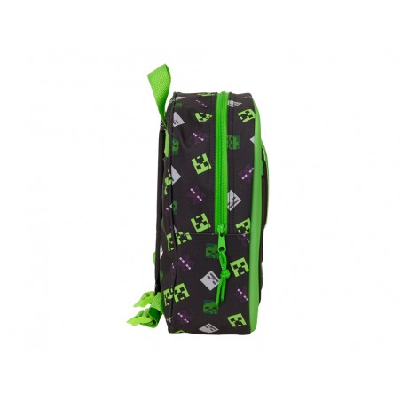 Mochila guarderia 3d safta minecraft 270x220x100 mm