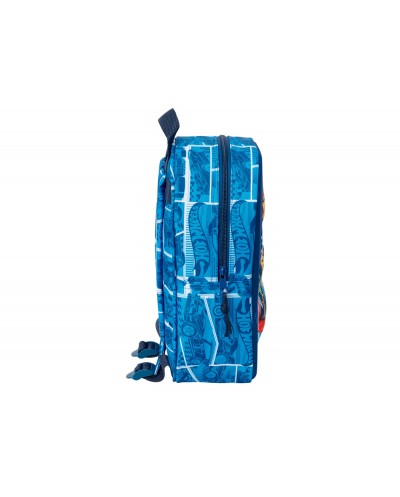 Mochila guarderia 3d safta hot wheels 270x220x100 mm