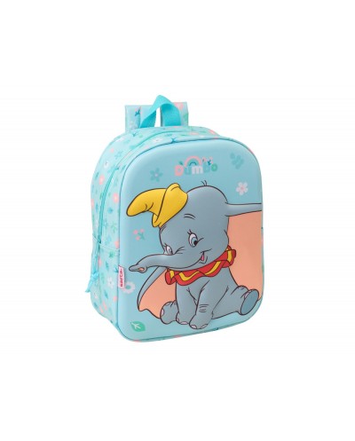 Mochila guarderia 3d safta dumbo 270x220x100 mm