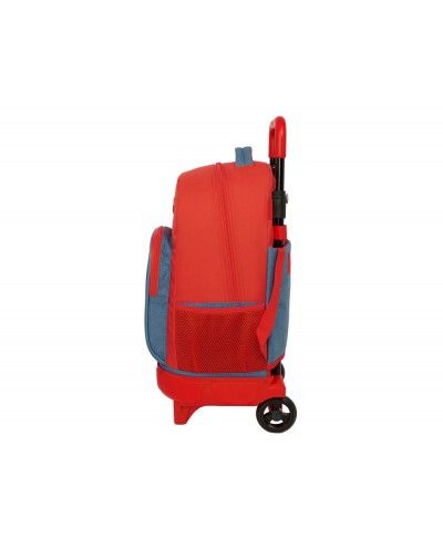 Mochila grande con ruedas compact extraible safta super mario 450x330x220 mm