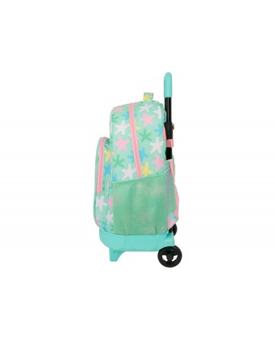 Mochila grande con ruedas compact extraible safta estrellas 450x330x220 mm