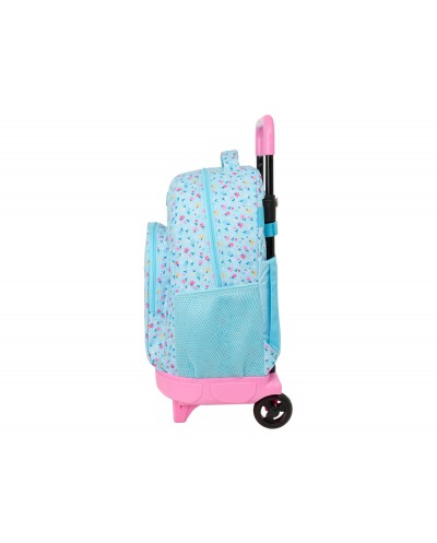 Mochila grande con ruedas compact extraible safta blackfit8 petalos 450x330x220 mm