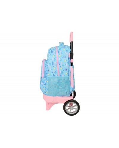 Mochila grande con ruedas compact evolution extraible safta stitch waves 450x330x220 mm