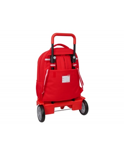 Mochila grande con ruedas compact evolution extraible safta sevilla fc 450x330x220 mm