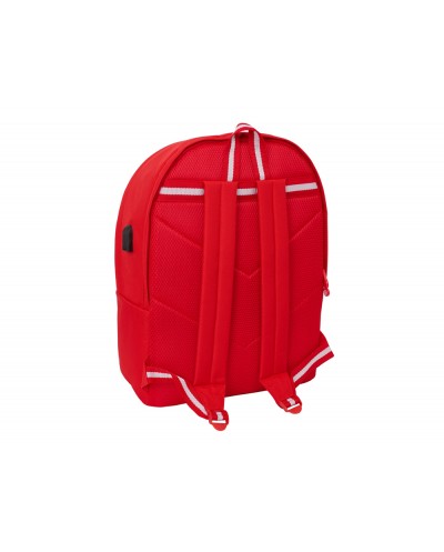 Mochila doble para portatil 156 usb safta sevilla fc 440x310x180 mm