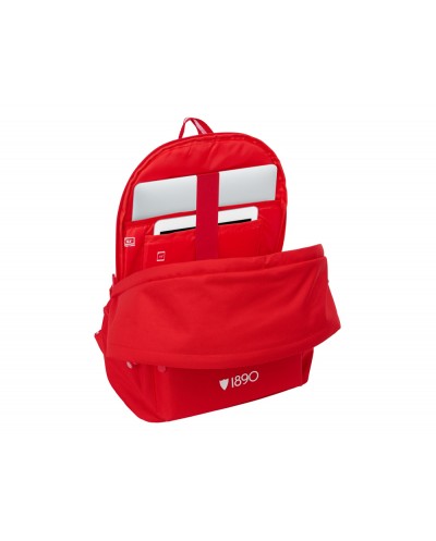 Mochila doble para portatil 156 usb safta sevilla fc 440x310x180 mm