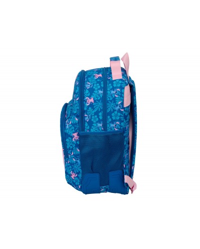 Mochila doble con cantoneras adaptable a carro safta stitch lilo 420x320x150 mm
