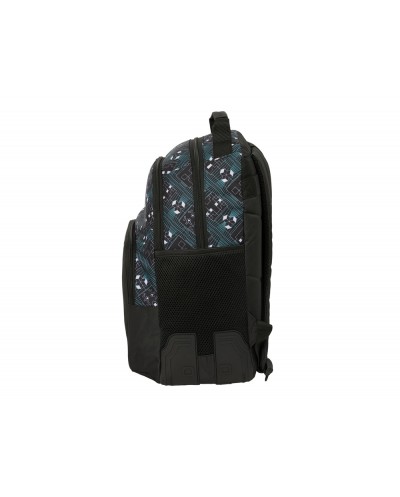 Mochila doble con cantoneras adaptable a carro safta minecraft screen 420x320x150 mm