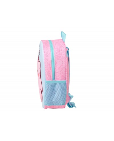 Mochila safta 3d pembe 330x270x100 mm
