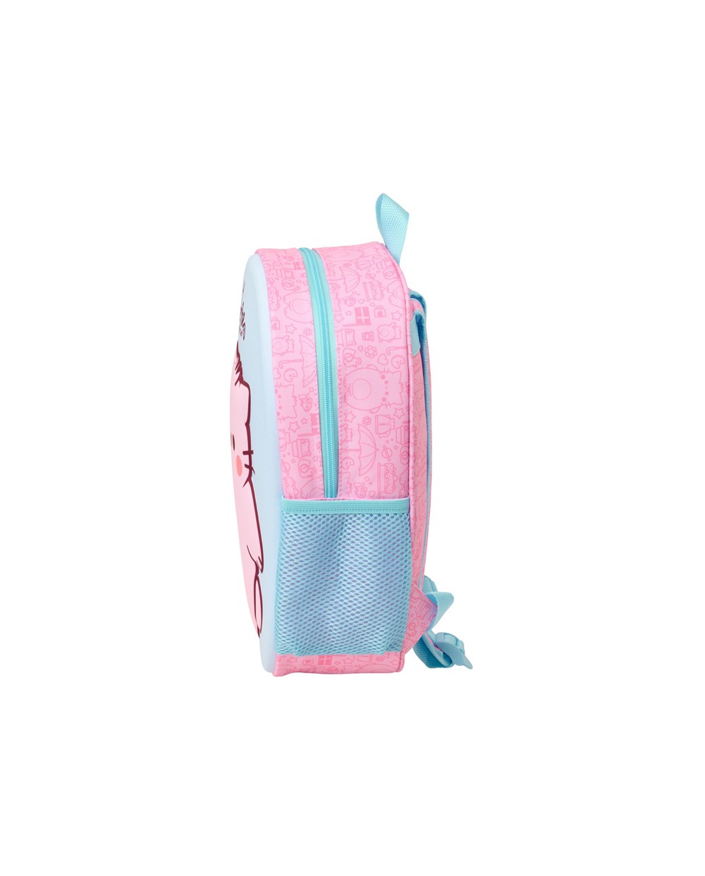 Mochila safta 3d pembe 330x270x100 mm