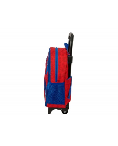 Mochila safta 3d con ruedas spiderman 120x210x20 mm
